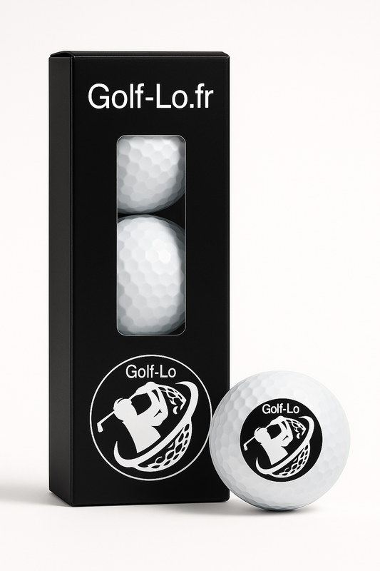Boîte de 3 balles de golf